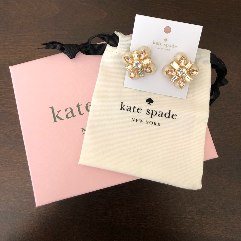 NWT Kate Spade Cocktails and Conversation Earrings - Picture 4 of 4